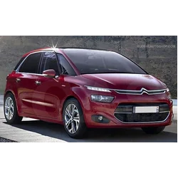 Citroen C4 Picasso - Chrome Strips Grill Vyladění figuríny nárazníku