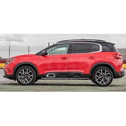 CITROEN C5 AIRCROSS – CHROME juostos ant dekoratyvinių chromuotų šoninių durų