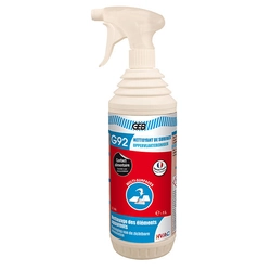 Cleaner for housings of heat pumps, air conditioners and refrigeration devices NETTOYANT DE SURFACE