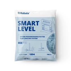 Clips niveladores de azulejos Kubala Smart Level 3,0mm 100 uds.