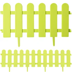 Clôture de bordure de pelouse 4szt. 240cm Vert Vert HD 7069