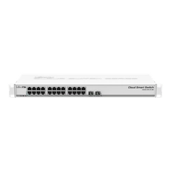 Cloud Smart Switch, 24 x Gigabit, 2 x SFP+ 10Gbps - Mikrotik CSS326-24G-2S+RM