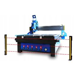 CNC milling machine 1515 6kW ENGRAVING PLOTTER + BECKER pump