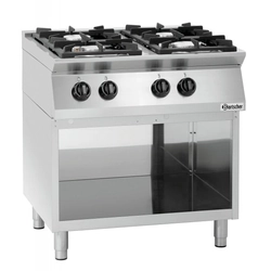 COCINA A GAS 4-PALNIKOWA CON POTENCIA TOTAL 19KW BARTSCHER 1582051 MFGO7040