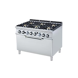 cocina a gas con horno