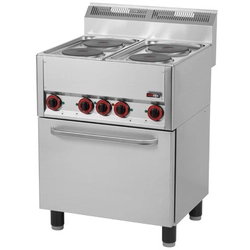 Cocina eléctrica con horno SPT-60ELS Redfox