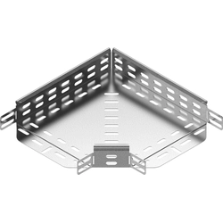 Codo 90° KKJ100H50, espesor chapa 1,0mm