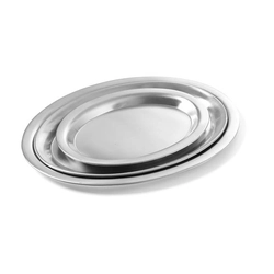 Coffee serving tray - oval 200x140 mm