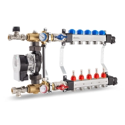 Collecteur InoxFlow avec système de mélange (série USFP) -7 circuits