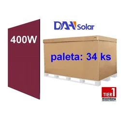 Color photovoltaic module DAH Solar DHN-54R20/FS(CB)-400W