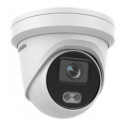 ColorVU térfigyelő kamera, IP, 4 megapixel, lencse 2.8mm, éjszakai szín 30m, SD-kártya, PoE - HIKVISION DS-2CD2343G2-L-2.8mm