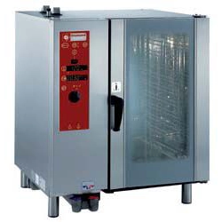 Combi-steam oven with SBE/6-CL boiler