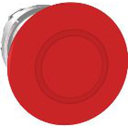 Commande de bouton de sécurité Schneider Electric rouge en tirant sans rétroéclairage (ZB4BT84)