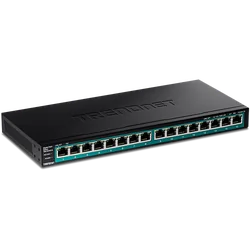 Commutateur 16 Ports Gigabit PoE/PoE+ 120W - TRENDnet TPE-TG161H