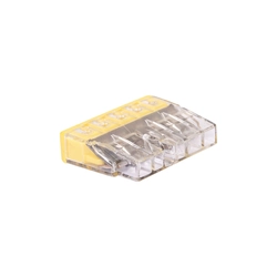 Compact Dose Clamp 5P Rigid or Semi-Rigid Conductor 0.5-2.5mm2