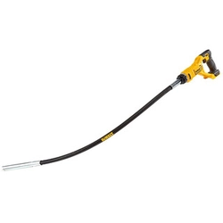 Compactador de hormigón inalámbrico DeWalt DCE531N-XJ 18 V | 1,2 m | 28,6 mm | escobilla de carbón | Sin batería y cargador | En una caja de cartón