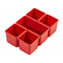 Compartiment système de stockage de pièces Milwaukee 5 pour organisateur Packout