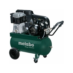 Compressor de pistão elétrico Metabo Mega 700-90 D Ar de admissão: 520 l/min | 90 l | Barra 11 | Lubrificado com óleo | 400 V