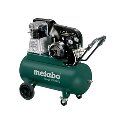 Compressore elettrico a pistoni Metabo Mega 550-90 D Aria aspirata: 395 l/min | 90 l | 11 barra | Lubrificato ad olio | 230 V