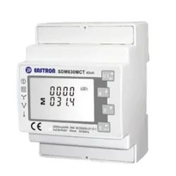 Compteur triphasé GROWATT avec transformateur de courant (1200/5A)