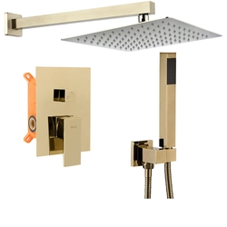 Concealed shower set BENTO Golden BOX