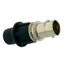 Conector BNC fêmea por compressão - CAP SYSTEM