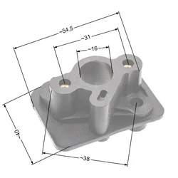 Conector Carburador Nac Cg430 Mercado Desbrozadoras Nz72