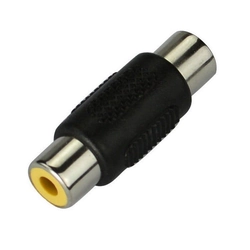 Conector de audio Conector adaptador RCA (hembra)-RCA (hembra)