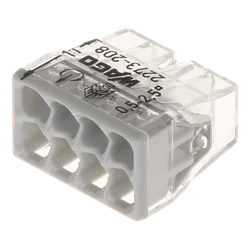 Conector de emenda compacto, 8 fios, máx. 2.5 mm² (50 unid.) - WAGO 2273-208