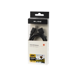 Conector HDMI-HDMI CLASSIC, angular 1,5m