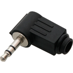 Conector jack 3,5 ST acodado 20szt