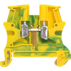 Conector monofásico Legrand VIKING 6mm2 verde-amarillo (037172)