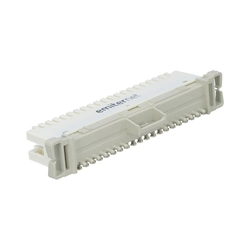 Conector telefónico desmontable (blanco)