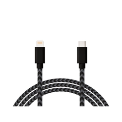 Conector USB-C - iPhone 1m împletitură