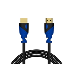 Conexão HDMI-HDMI AZUL reta 3m 4K