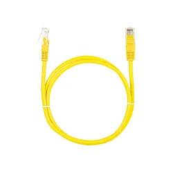 Conexión PATCHCORD UTP 1,0m amarillo