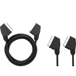 Conexiune SCART-SCART 21PIN 1.5m