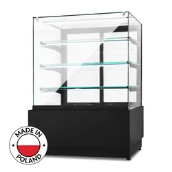 Confectionery display case neutral Dolce Visione Neutro Premium 900 | 900x690x1300 mm