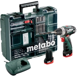 Conjunto básico Metabo PowerMaxx BS furadeira/aparafusadora 10.8 V 2 x bateria 2 Ah