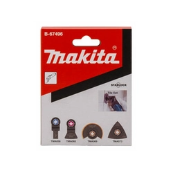 Conjunto de acessórios para múltiplas máquinas Makita 4 unidades