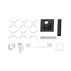 Conjunto de base de chaminé para eixo Bosch C53 FC-Set, d80