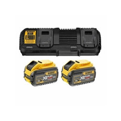 Conjunto de bateria e carregador DeWalt DCB132X2-QW 18 V/54 V | 9 Ah