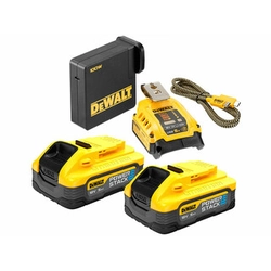 Conjunto de batería y cargador DeWalt 18 V | 5 Ah