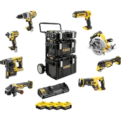 Conjunto de ferramentas elétricas Dewalt 13-elementowy (DCK853P4-QW)