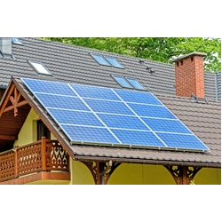 Conjunto de usina solar 5kW +10x550W com sistema de montagem de rosca dupla p.