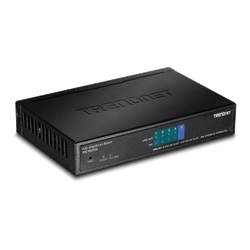 Conmutador 5 puertos - 4 Gigabit PoE+ 31W'1 x Gigabit - TRENDnet TPE-TG50ES