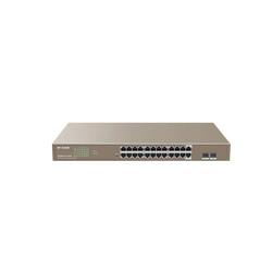 Conmutador IP con puertos 24, Gigabit, Ethernet PoE IP-COM G3326P-24-410W