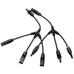 Connecteur MC4 connecteur parallèle flexible 3+1 paire complète