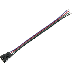 Connecteur pour bandes LED, connecteur femelle RGB