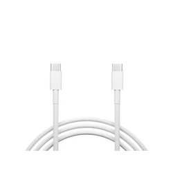 Connecteur USB-C - USB-C 2.0 1,0m blanc